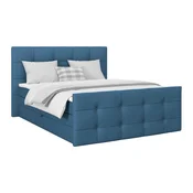 Boxspring Krevet Josie C 180/200 cm , tamnoplava