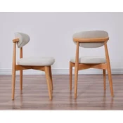 Hanah Home Set trpezarijskih stolica Bohem, 44x81x50 cm, Bež