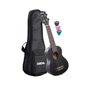Sopran ukulele Premium Mahagonij črn(s torbo in trzalicami) HH 2262