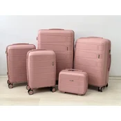 Bolzz Set kofera World, 5 komada, Roze