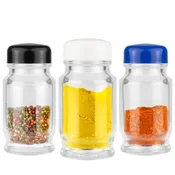 shumee 50x kozarcev za začimbe 50 ml, komplet nepredušnih kozarcev 50 ml