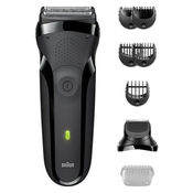 Braun Series 3 300 električni brivnik Black 1 kos