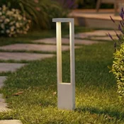 Lindby LED-svetilka Lonete, bela, višina 65 cm, IP65 - Sodobni - Aluminij