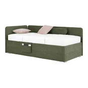 KREVET REMI 90/200 cm , maslinasto zelena