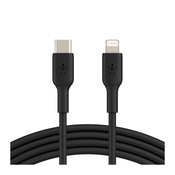 Belkin Boost podatkovni kabel, USB-C na Lightning, crni (CAA003bt1MBK)