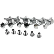 Partsland J02-CR-R6 Chrome Uglaševana mehanika za kitare (Kot novo)