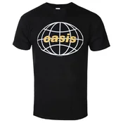 Metal majica moška Oasis - Globe Logo - ROCK OFF - OASTS41MB