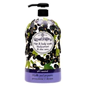Gel za prhanje in šampon 2v1 s črnim ribezom in aloe vero Naturaphy 1000ml 30083