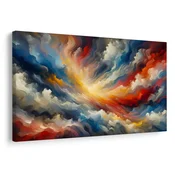 Slika abstraktna nevihta - 40x30