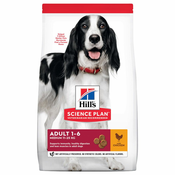 Hills Science Plan Adult 1-6 Medium s piletinom - 2 x 14 kg