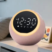 MEE 2OU naprava za beli šum z nočno lučko in budilko