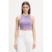 HUGO Top Baby 50511450 Vijolična Slim Fit