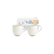 Komplet skodelic Mugs Small Royal White 260ml 2 kosa