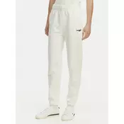 Lacoste Spodnji del trenirke XF7604 Bela Regular Fit