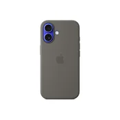 APPLE MagSafe fiksni silikon case iPhone 16 kőszürke
