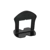 shumee BIHUI NIVELIRAJOČE SPONE 3 MM, ZA VIŠINO 3-18 MM 100 KOSOV, ČRNE