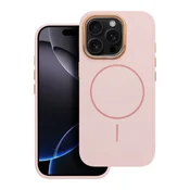 OEM Ohišje FRAME MAG COVER, združljivo z MagSafe, za iPhone 12 Pro v barvi pudrasto roza