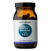 VIRIDIAN nutrition Fiber Complex s F.O.S. (Vlaknine in prebiotiki), 90 kapsul