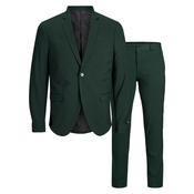 JACK & JONES Obleka COSTA, zelena