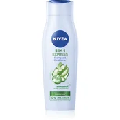 Nivea 2in1 Express šampon in balzam 2v1 za vse tipe las (Shampoo and Conditioner 2in1) 250 ml