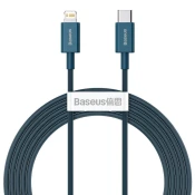 BASEUS USB-C kabel za Lightning Baseus Superior Series, 20 W, PD, 2 m (modra)