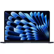 Apple MacBook Air 15 (2023) 256GB 8GB RAM MQKW3 Midnight  Črna