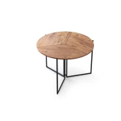 Hanah Home 974NMB1162 Trpezarijski sto, Braon-Crni
