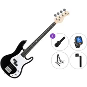 PSD Guitars PCB-100 Standard SET Black Električna bas kitara