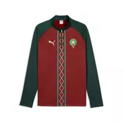 PUMA Morocco Warmup Quarter-Zip Top Men, Football, Dark Crimson/Dark Myrtle, XS