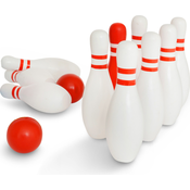 BS Toys Bowling - rdeča in bela