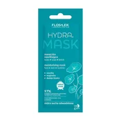 FLOS-LEK Vlažilna maska Relax Time Hydra za obraz, vrat in dekolte 6 ml