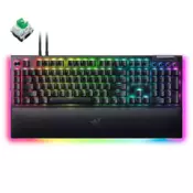 Mehanicka tipkovnica Razer - BlackWidow V4 Pro, Green, RGB, crna