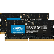 SO-DIMM DDR5 32GB 4800MHz CL40 KIT (2x16GB) Crucial Crucial XMP3.0 1,1V Notesniki črna (CT2K16G48C40S5)