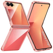 GS Ovitek za Samsung Galaxy Z Flip7 s sijajnim zaključkom - roza