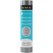 Silhouette Matte Removable Vinyl - 22,9 cm x 3 m - Silver