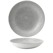 CHURCHILL Raku Jasper Grey globok krožnik, ozek, premer: 182 mm (12 kos)