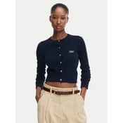 Tommy Jeans Pletena jopica Pointelle DW0DW22931 Mornarsko modra Regular Fit