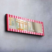 Wallity Ogledalo 40120MA-086, 40x120cm