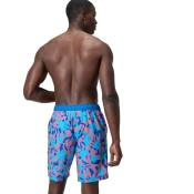 Speedo print bondi boardshort 20 blue/purple xxl - uk40