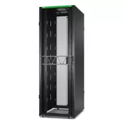 APC NetShelter SX Gen 2, 48U strežna omara 750mm x 1070mm z stranicami, črna