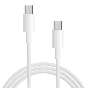 Kabel Type-C na Type-C beli 2m