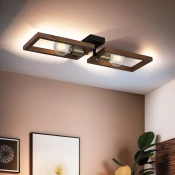 Opviq Luster Era-73-12, 9x13x3cm, 9cm, IP20 Braon-crni