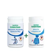 Set Glukozamin, Hondroitin, Hialuron Plus & Kalcij + Vitamin D3