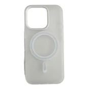 Silikonska futrola Magsafe FLURO COLOR Iphone 16 PRO MAX BELA