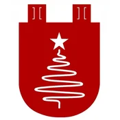 shumee Božična dekoracija božično drevo