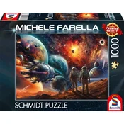 Schmidt Puzzle Cosmic Colors: potepanje po vesolju 1000 kosov