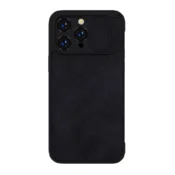 Maska na preklop Nillkin Qin Pro za iPhone 14 Pro Max crna