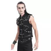 Moška srajca (telovnik) DEVIL FASHION - Black Gothic Punk - WT091