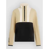 ONeill FwcCruz Triple Polartec Half-Zip Fleece Swe olive blush colour block