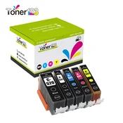 Komplet Canon PGI-520BK + 4x CLI-521 (BK,C,M,Y)/PGI520 + CLI521/Canon PIXMA iP3600, iP4600, iP4700, MP540, MP550, MP560, MP620, MP630, MP640, MP980, MP990, MX860, MX870 kompatibilne kartuše (5) - črna, črna foto, cyan, magenta, rumena